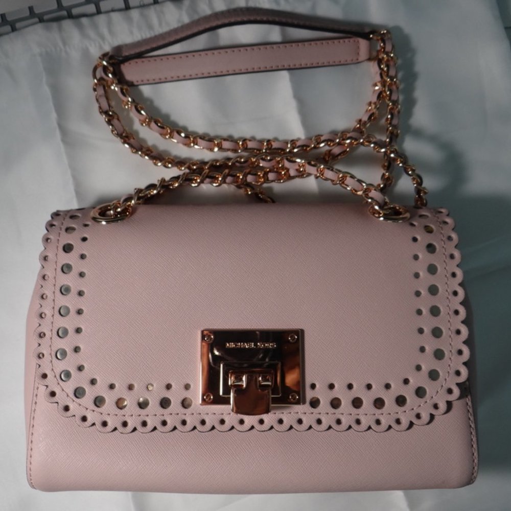 Michael Kors Rose Gold CrossBody OBO